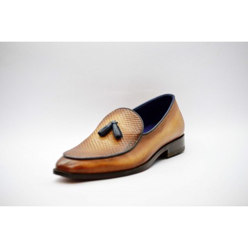 Loafer Patina Escobilla Camel