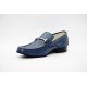 Mocasín Formal Azul Claro